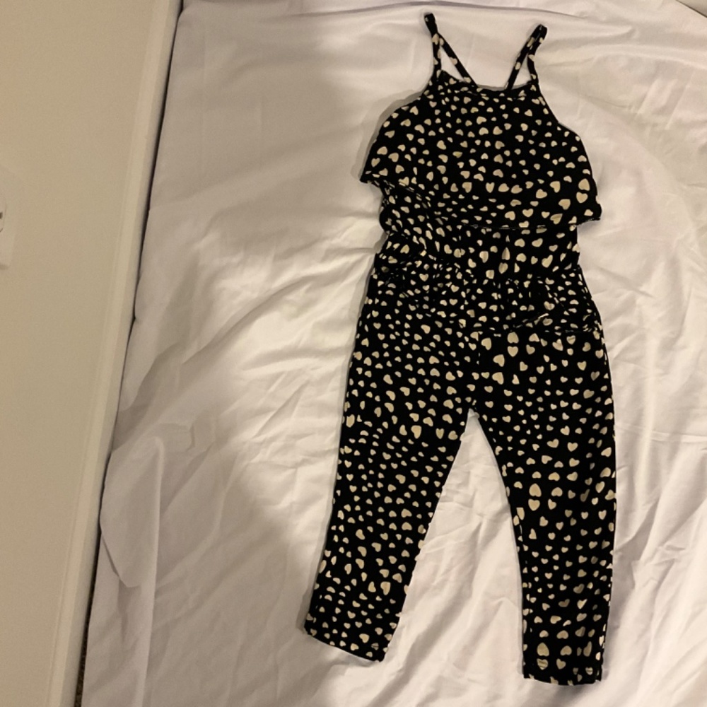 Girls Ruffle Romper - Picture 2 of 7